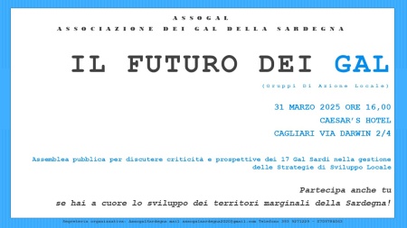 L'AssoGal tra anticipazioni, fideiussioni e accesso al credito: «I Gal costretti a chiedere prestiti garantendo con i beni personali degli amministratori» .Proposte per la Ras