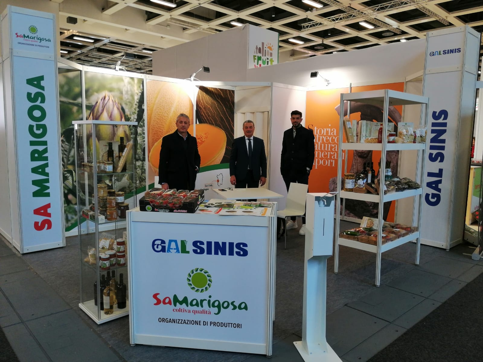 Il Gal Sinis e la OP Sa Marigosa alla Fruit Logistica di Berlino 2022